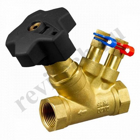 Клапан балансировочный (Ду25 мм) 1", PN16, Ридан MVT-R LF, (с ниппелями), механический (артикул 003Z4083RLF) Клапан балансировочный (Ду25 мм) 1", PN16, Ридан MVT-R LF, (с ниппелями), механический (артикул 003Z4083RLF)