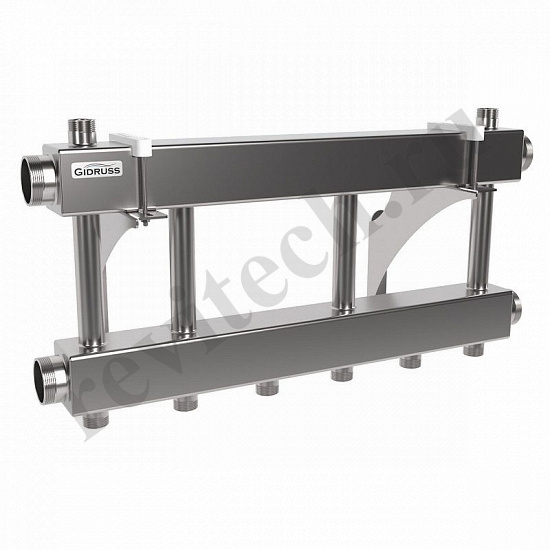 Распределительная гребенка Gidruss MKSS-250 3x25 2"х1", 3вых., сталь нерж., в сборе (артикул 1R 02502 00) Распределительная гребенка Gidruss MKSS-250 3x25 2"х1", 3вых., сталь нерж., в сборе (артикул 1R 02502 00)